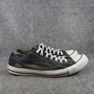 Converse Shoes Mens 12 Sneaker Casual All Star Canvas Low Lace Up Trainer Black
